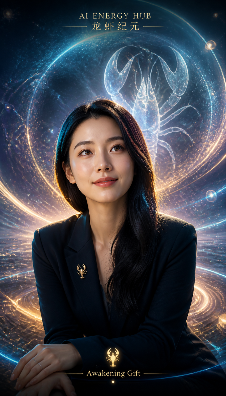 coco 龙虾觉醒礼真人形象