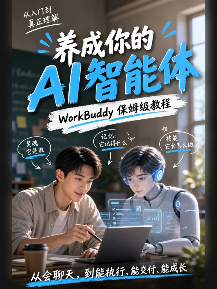 WorkBuddy · 养成你的 AI 智能体